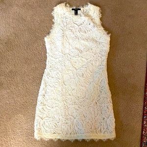 White bodycon dress